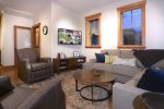 Fantastic Living Area with Flat Panel TV and Views of Mt. CB